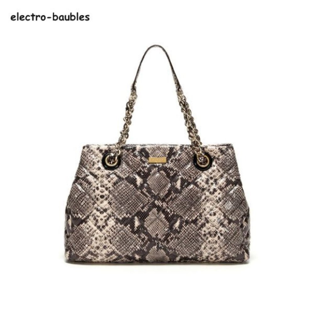Kate Spade New York Maryanne Snakeskin Satchel - EUC!
